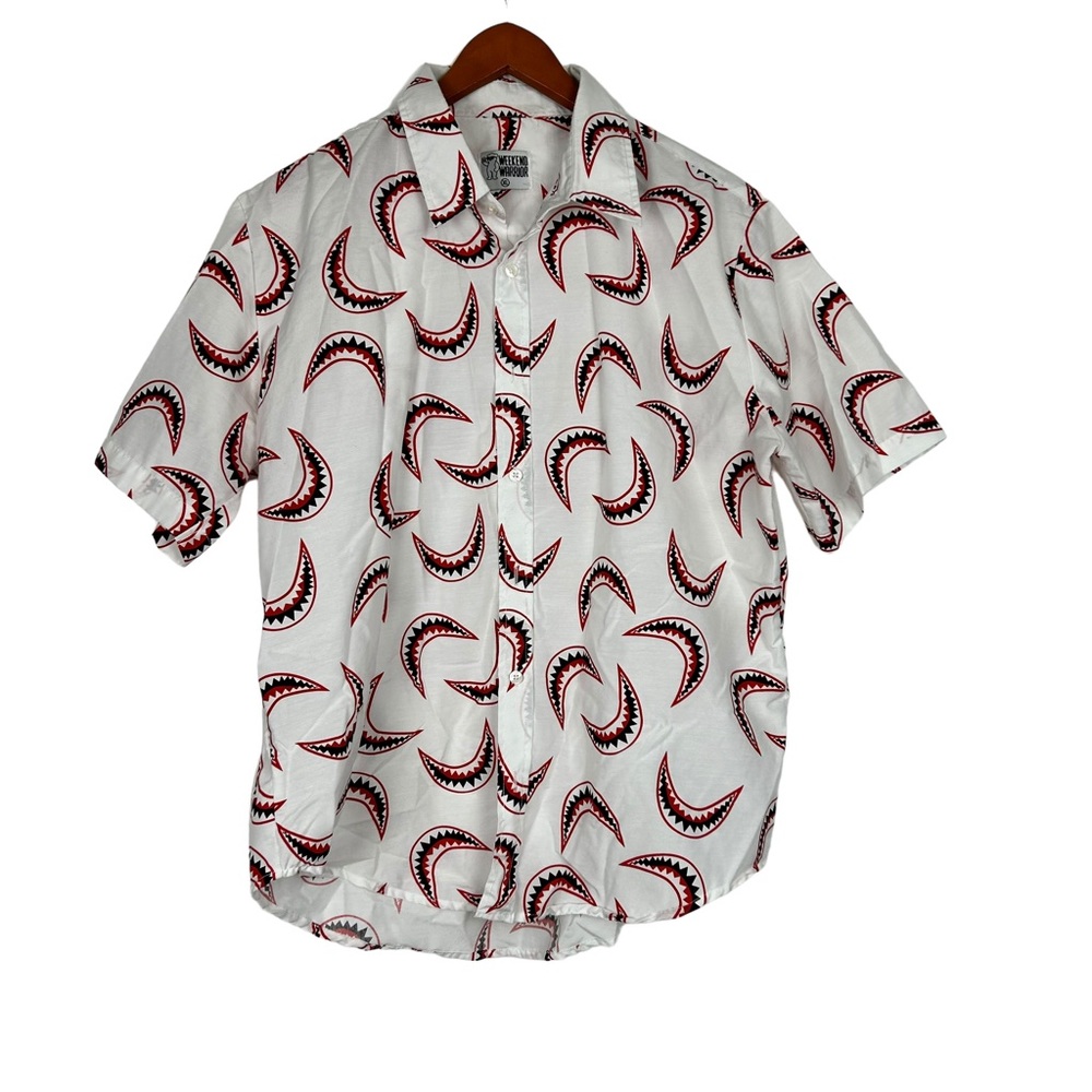 Men’s Weekend Warrior Button Down Shirt Size XL